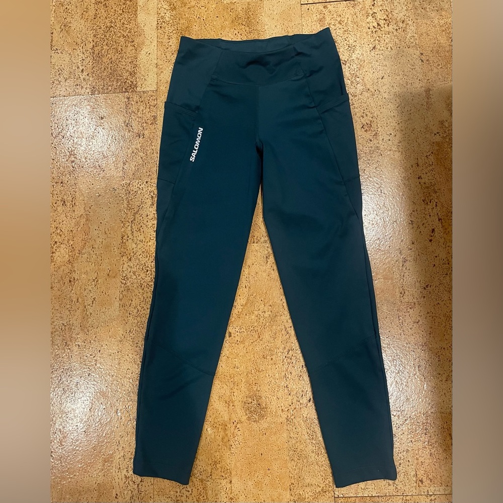 Salomon Black Track Pants